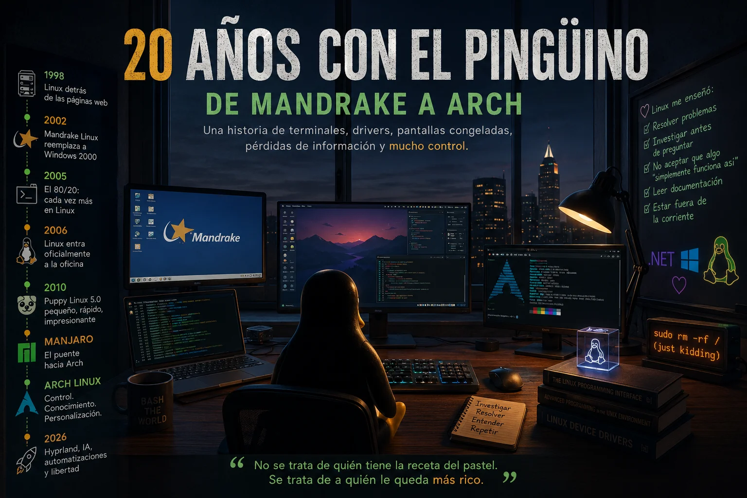 20 años con el pingüino: de Mandrake a Arch
