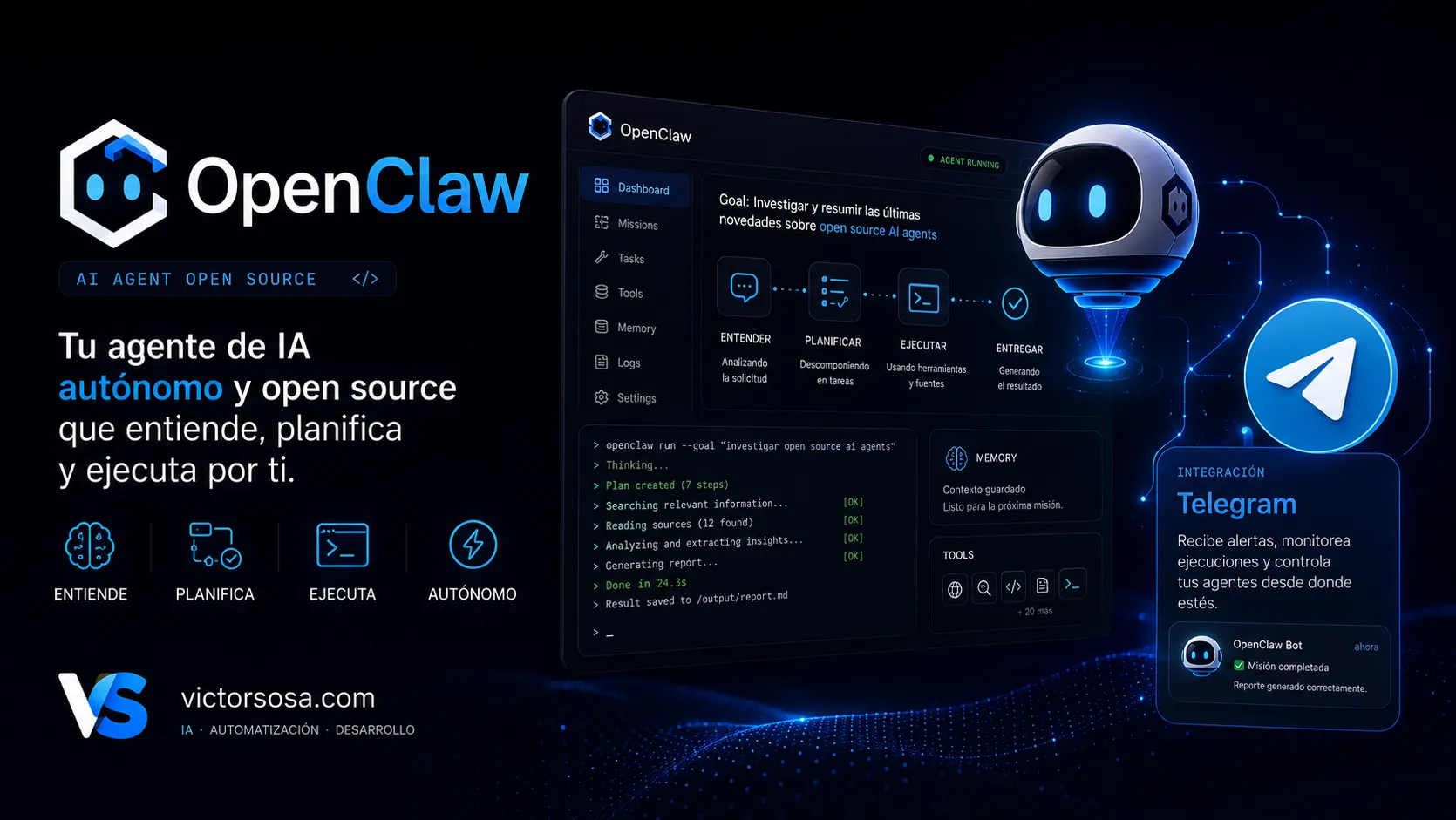 Cómo instalar OpenClaw en tu servidor local y conectarlo a Telegram — Guía paso a paso